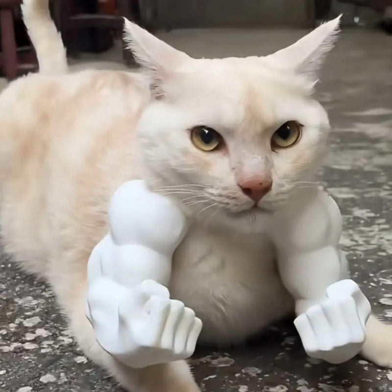 Pet Hulk Cat Costume Prop for Funny Superhero Photos