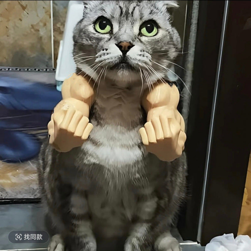 Pet Hulk Cat Costume Prop for Funny Superhero Photos