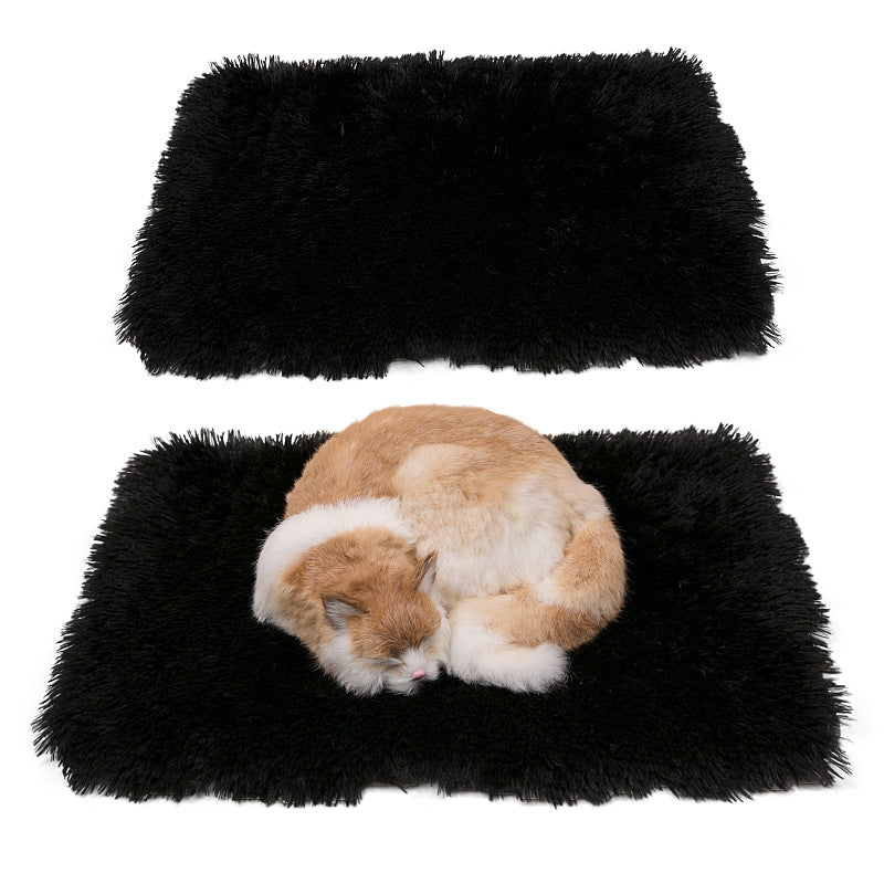 Plush Pet Mat for Warm, Cozy Winter Floor Lounging