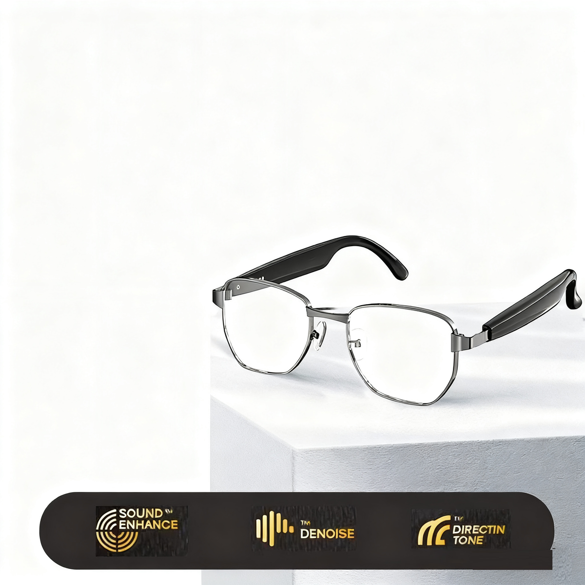 AI Translation Bluetooth Glasses with Open-Ear Audio