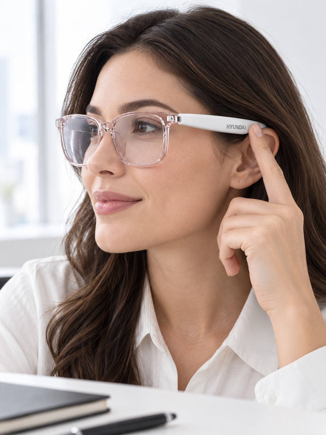 AI Translation Bluetooth Glasses with Open-Ear Audio