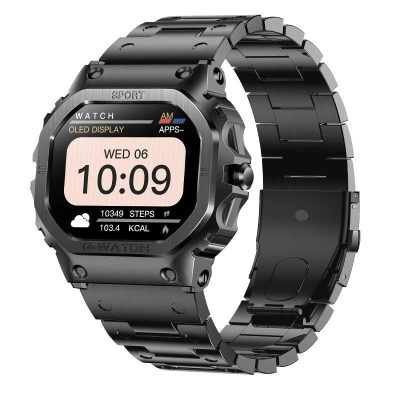 Smartwatch with Bluetooth Calling and Heart Rate Tracking