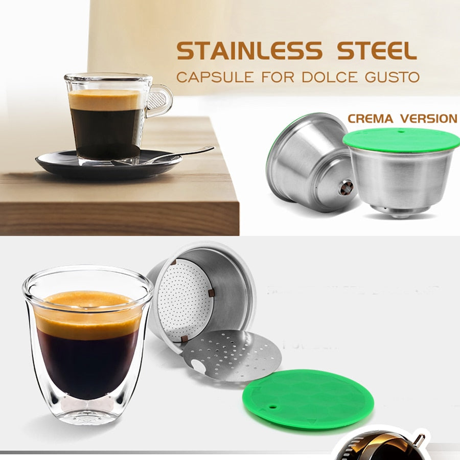 Reusable Dolce Gusto Capsule for Your Own Ground Coffee