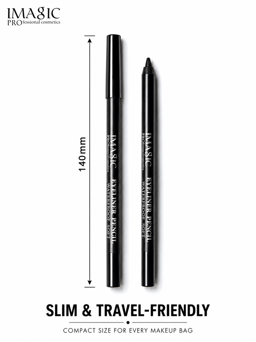 IMAGIC Waterproof Gel Eyeliner Pencil — No Smudge