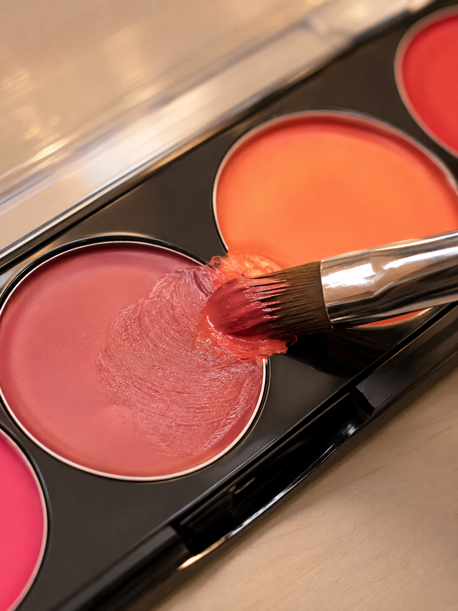 IMAGIC Waterproof Lip Palette — 5 Shades + Brush