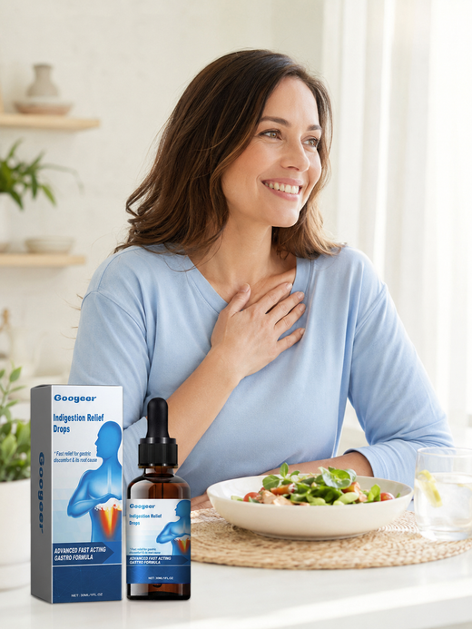 Fast-Acting Indigestion Relief Drops – Soothe Stomach Upset