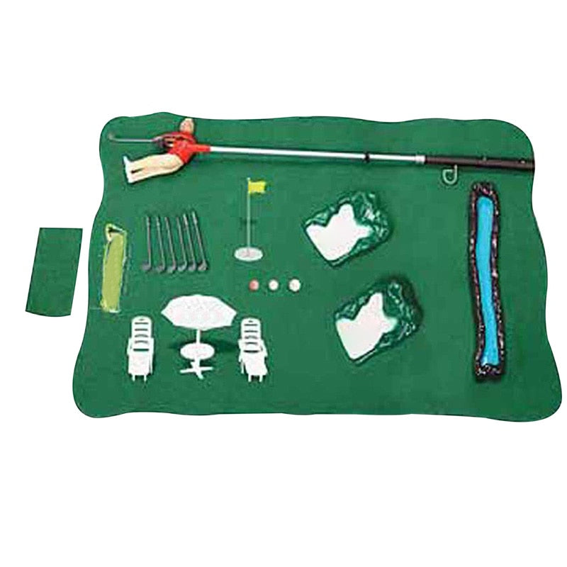 Indoor Mini Golf Game Set for Kids and Family Play