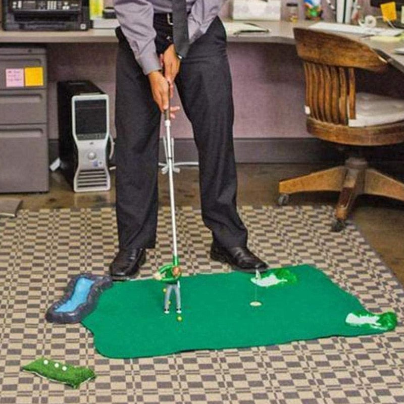 Indoor Mini Golf Game Set for Kids and Family Play