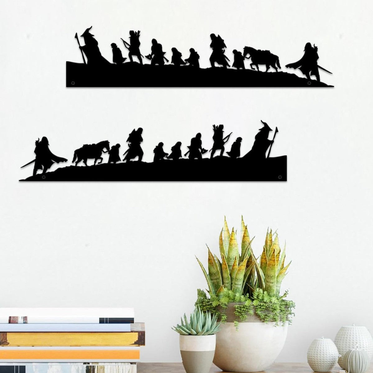 Metal Mountain Wall Art for Adventure-Inspired Rooms