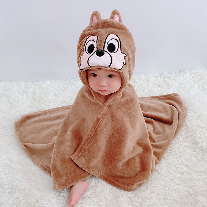 Baby Hooded Blanket Cloak for Cozy Cuddles & Photos