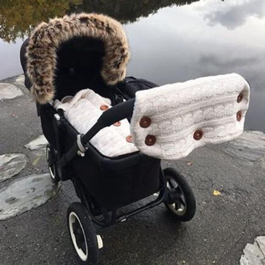 Baby Swaddle Sleeping Bag for Cozy Stroller Walks
