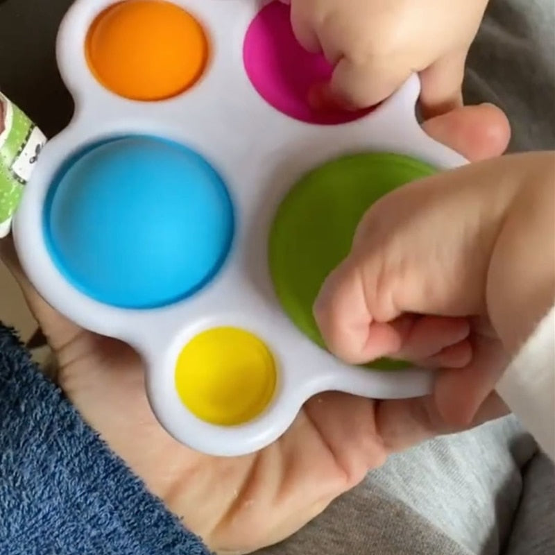 Montessori Baby Sensory Toy for Fine-Motor Skill Play
