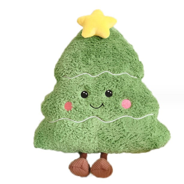 Christmas Tree Pillow Cushion for Cozy Holiday Decor