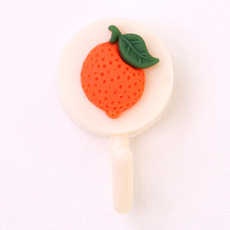Cute Cartoon Wall Hooks: Nail-Free Adhesive Door Hooks