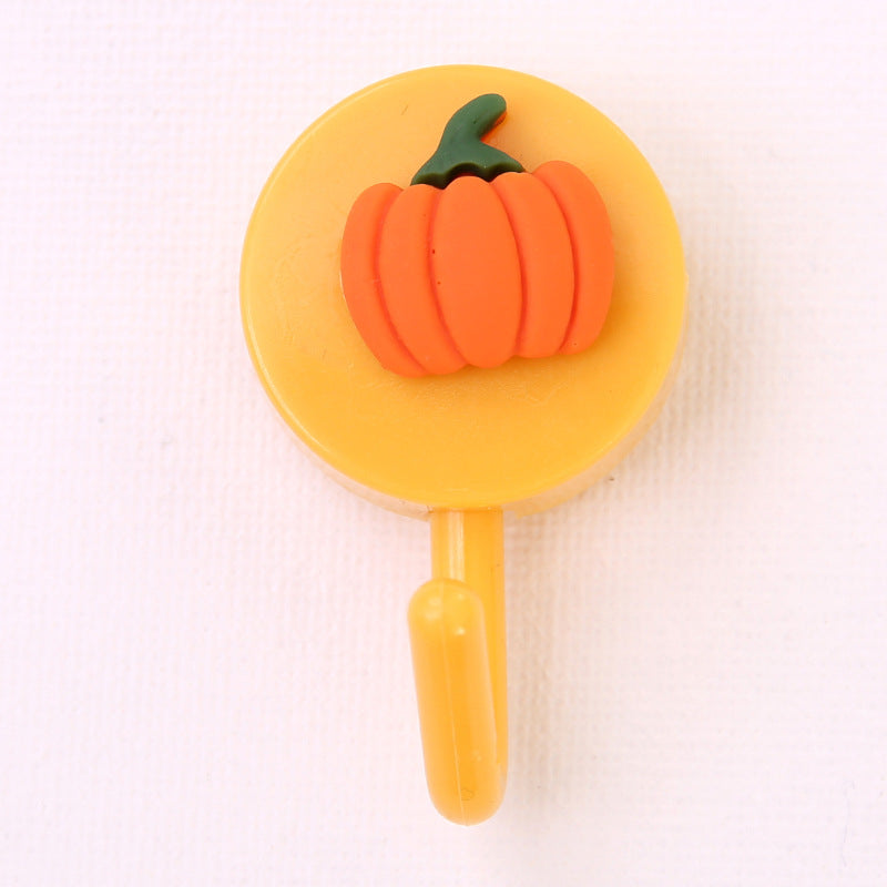 Cute Cartoon Wall Hooks: Nail-Free Adhesive Door Hooks