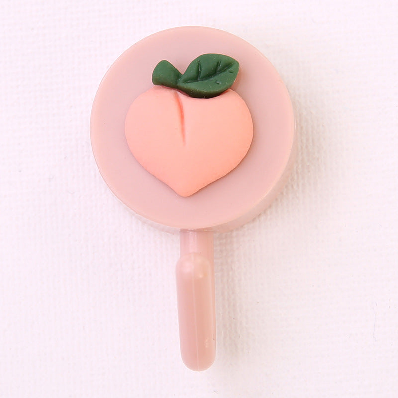 Cute Cartoon Wall Hooks: Nail-Free Adhesive Door Hooks