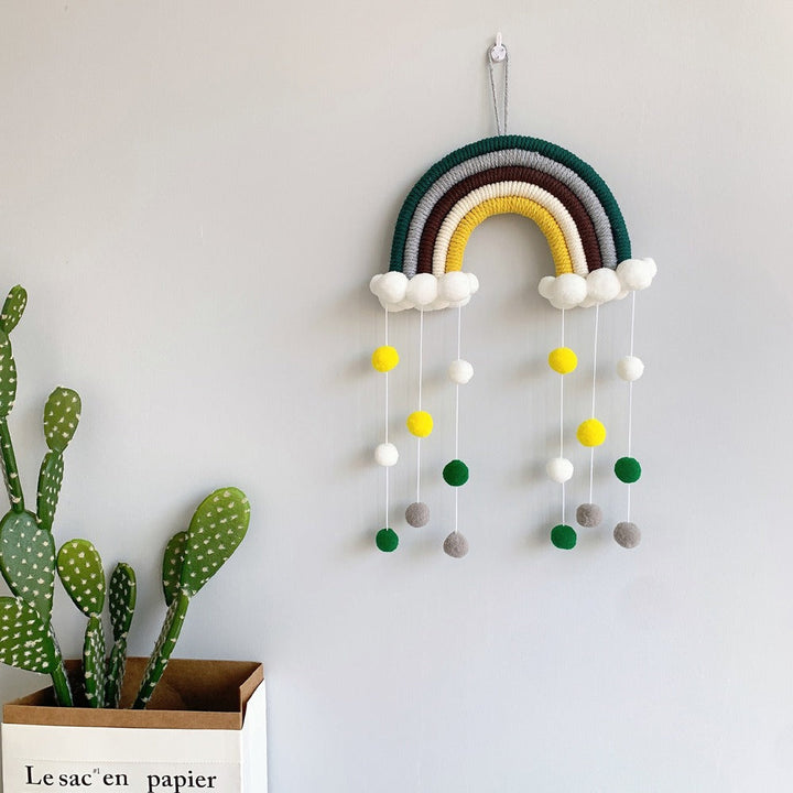 Rainbow Wall Hanging Nursery Decor for Cheerful Rooms