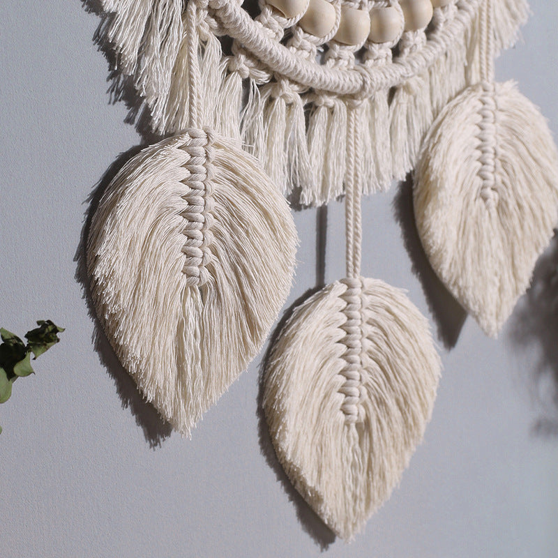 Bohemian Macramé Mirror for Warm, Textured Wall Decor
