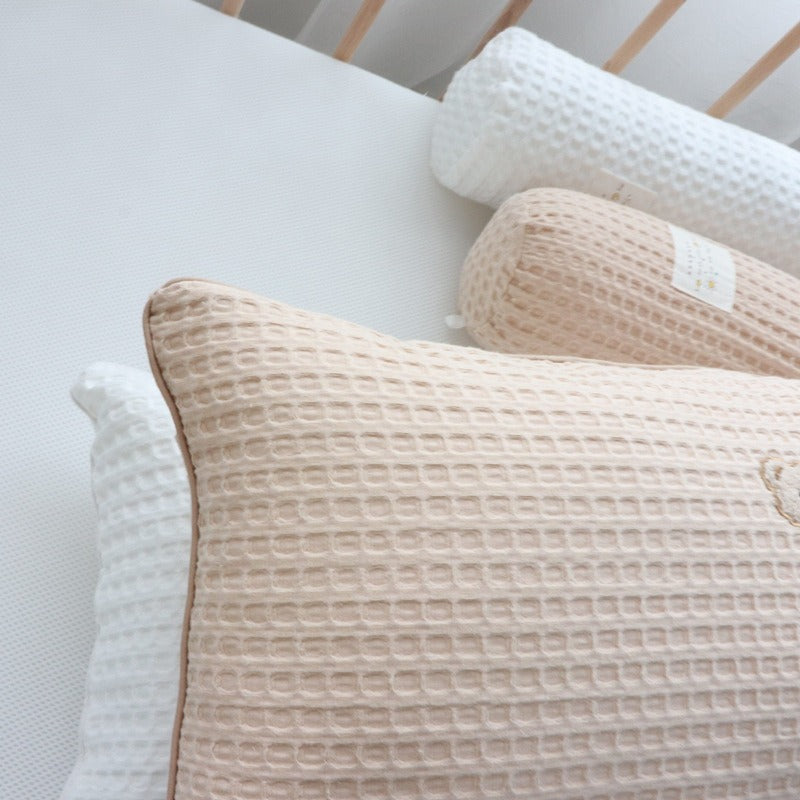 Pure Cotton Baby Comfort Pillow | Washable Bear Design