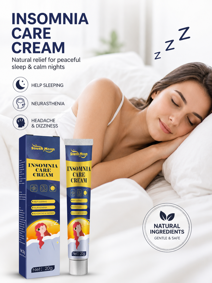 Sleep Cream for Insomnia & Headache — Wake Up Truly Rested