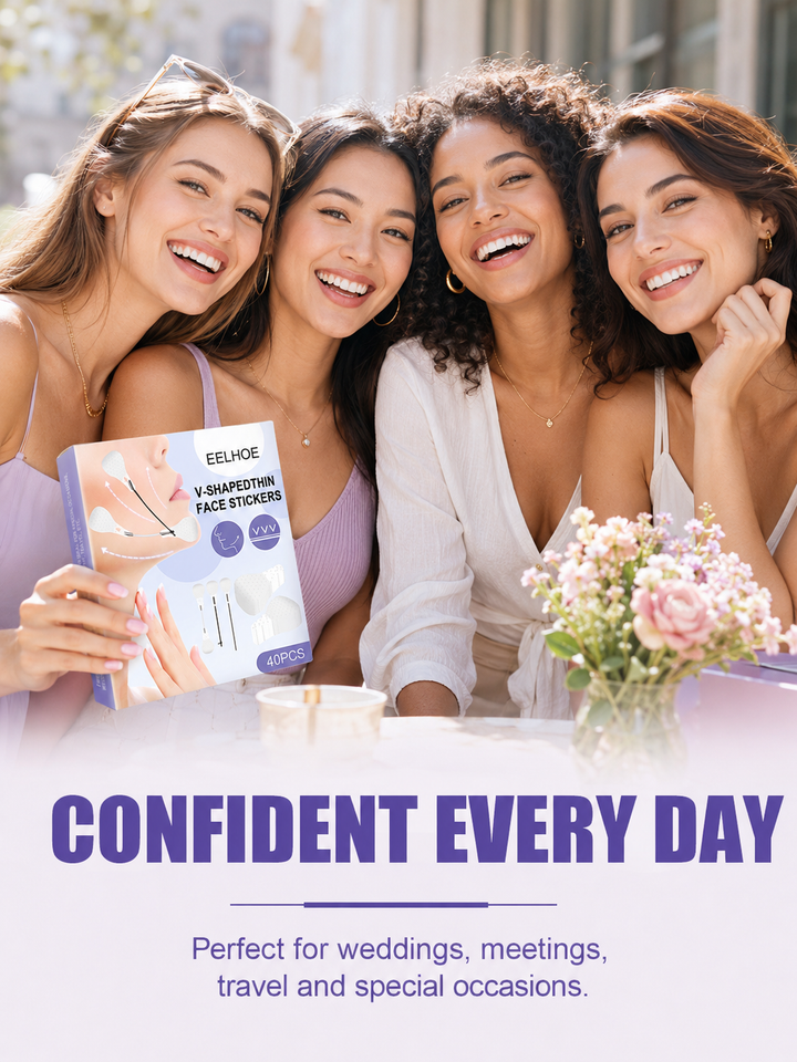 Instant V-Lift Face Stickers — Firmer, Slimmer Jawline