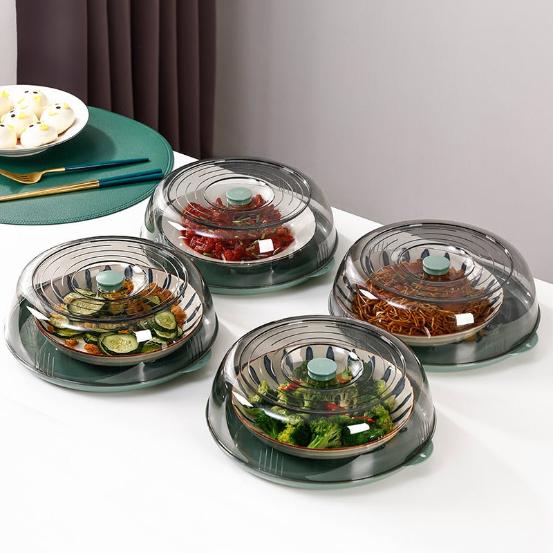 Stackable Food Cover for Leftovers, Dust & Splatter