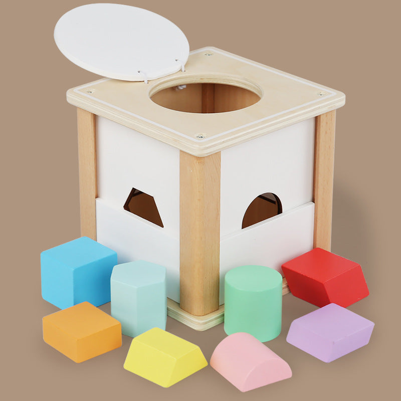 Wooden Shape Matching Toy for Early Spatial Learning