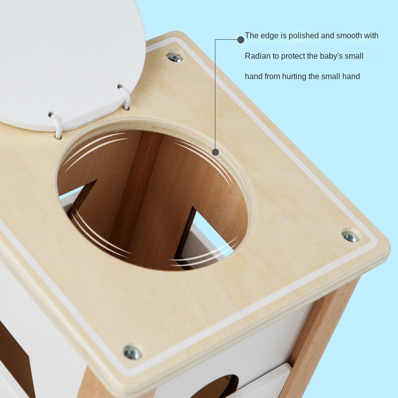 Wooden Shape Matching Toy for Early Spatial Learning