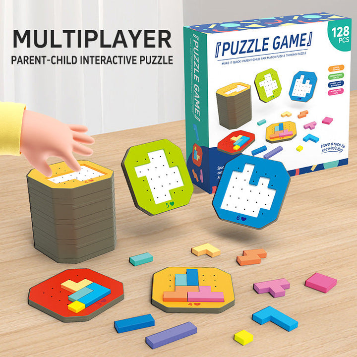 Color Block Puzzle Game for Family Brain-Building Play