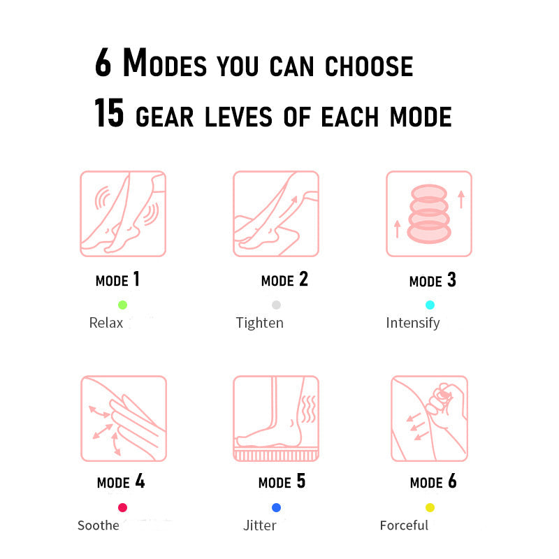 Portable Foot Massager Pad: Pulse Modes for Tired Feet