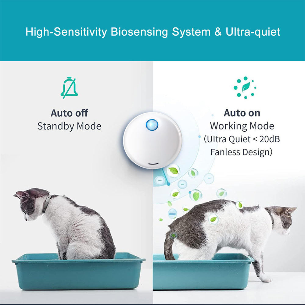 Pet Odor Eliminator with Ultra-Quiet Auto Sensing