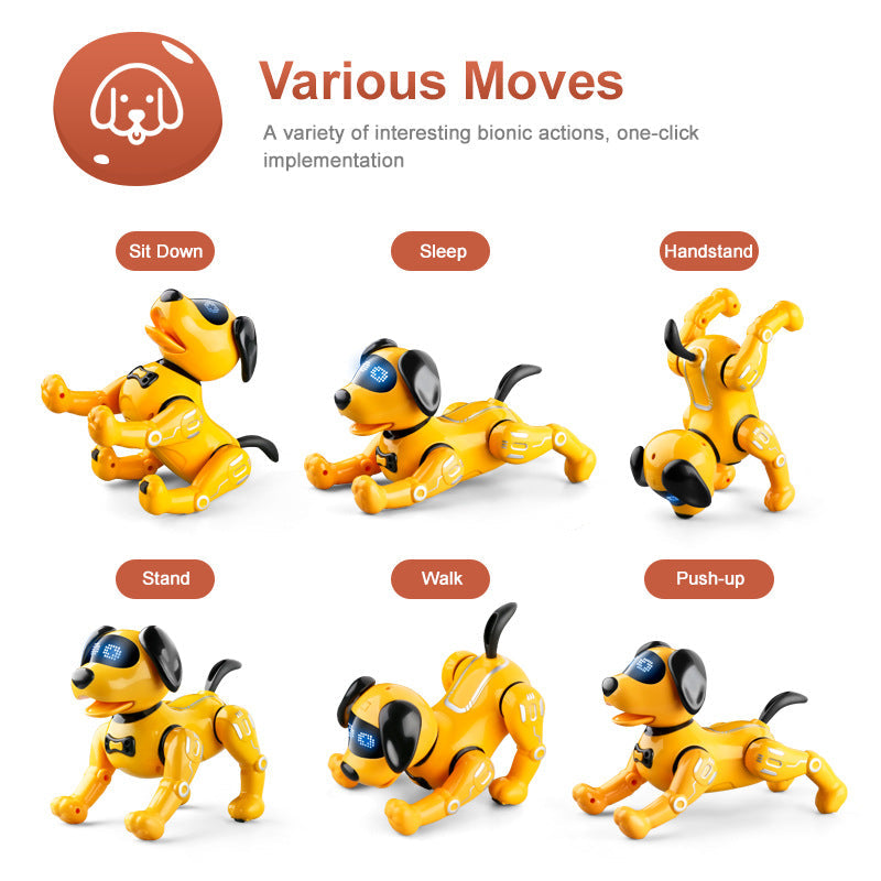Robot Dog Toy for Screen-Free STEM Play and Learning