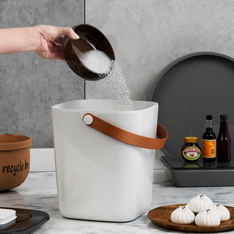 Vacuum Sealed Rice Bucket 13L with Type-C Rechargeable Lid