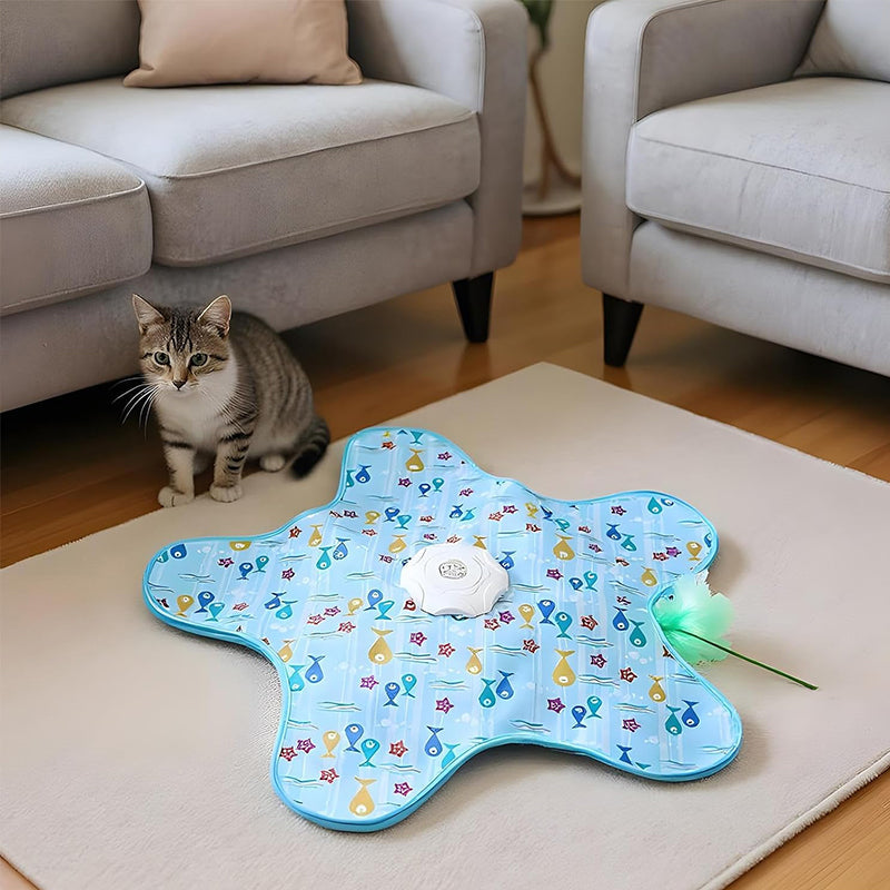 Interactive Cat Toy for Indoor Play and Chase Fun