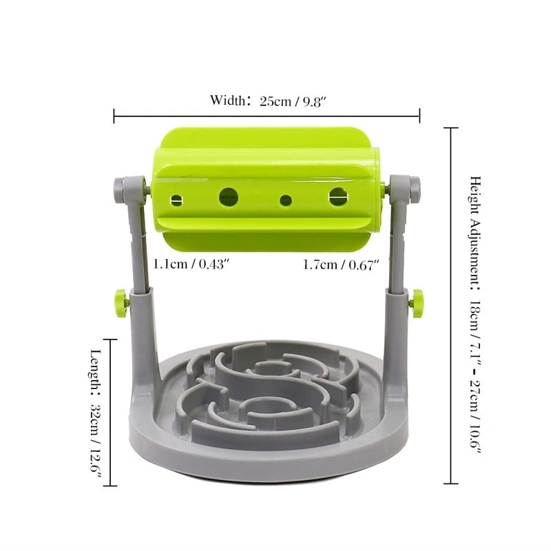 Interactive Slow Feeder Bowl for Dogs & Cats | IQ Toy