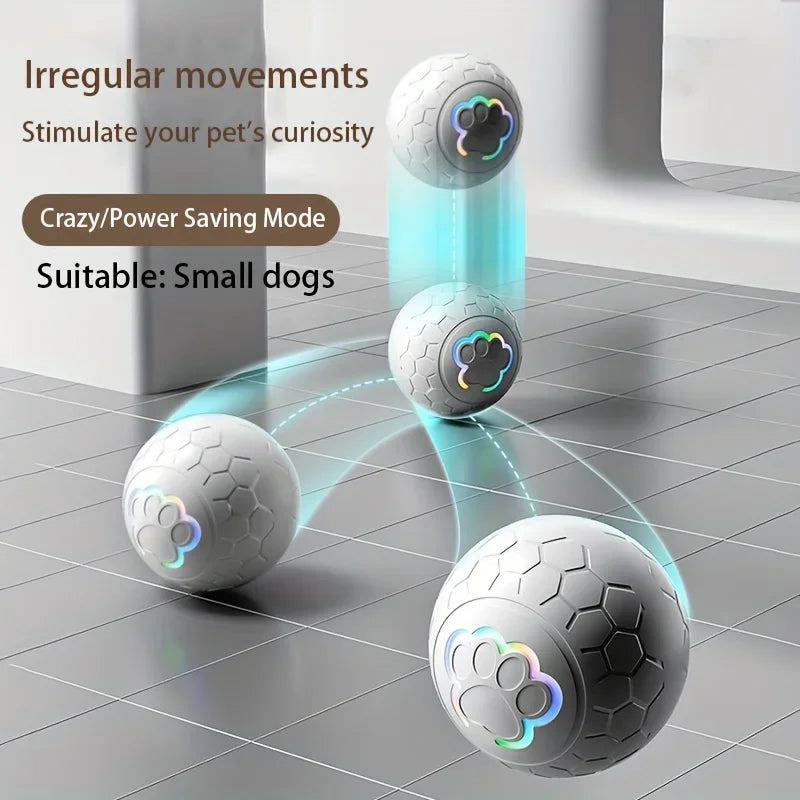 Interactive Pet Toy Ball for Small Dogs | 4-Hour Play