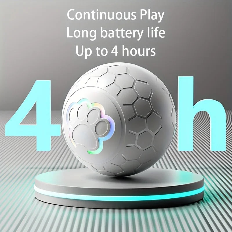 Interactive Pet Toy Ball for Small Dogs | 4-Hour Play