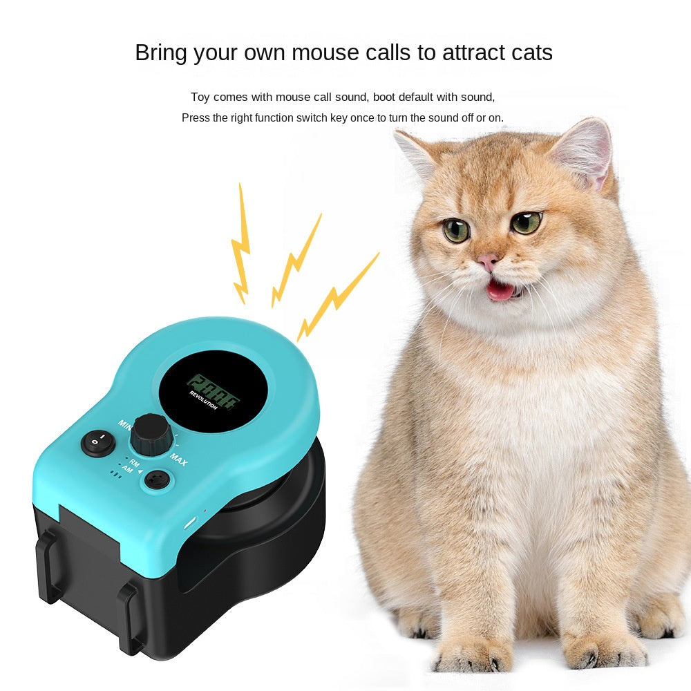 Interactive Remote-Controlled Cat Toy for Indoor Exercise