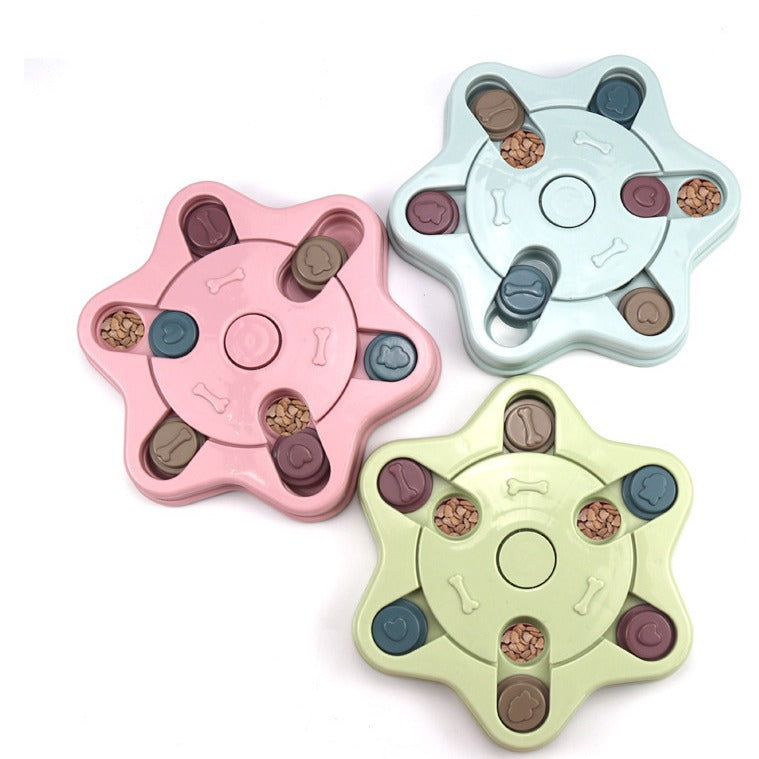 Interactive Slow Feeder Dog Bowl for Calmer Meals