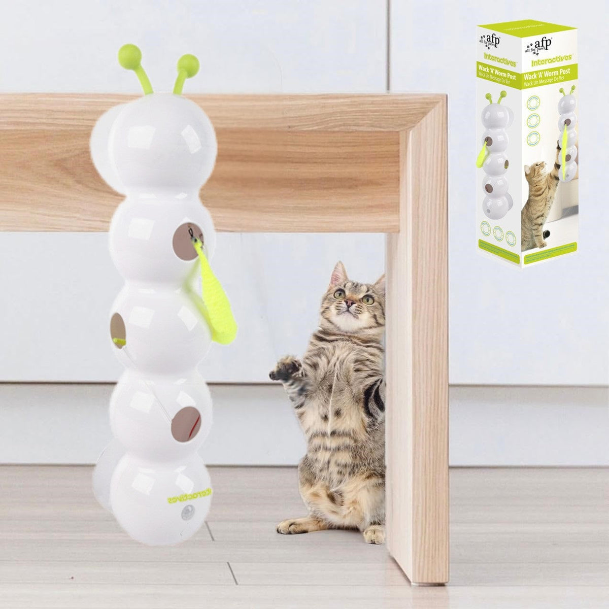 Interactive Cat Toy for Indoor Enrichment & Exercise
