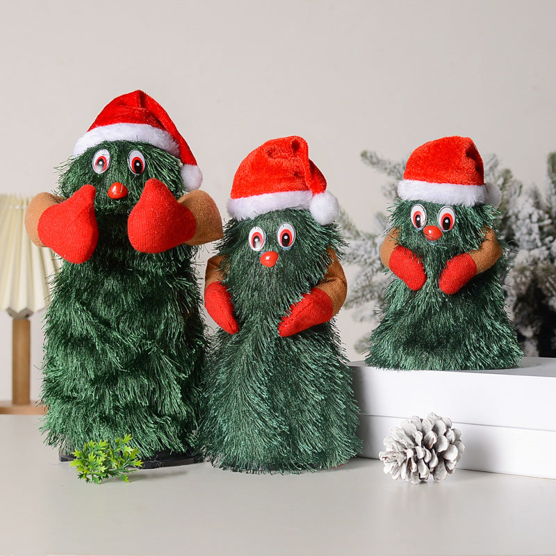 Dancing Christmas Tree Toy & Festive Tabletop Decor