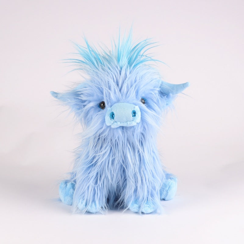 Highland Cow Plush Toy for Cozy Character and Charm
