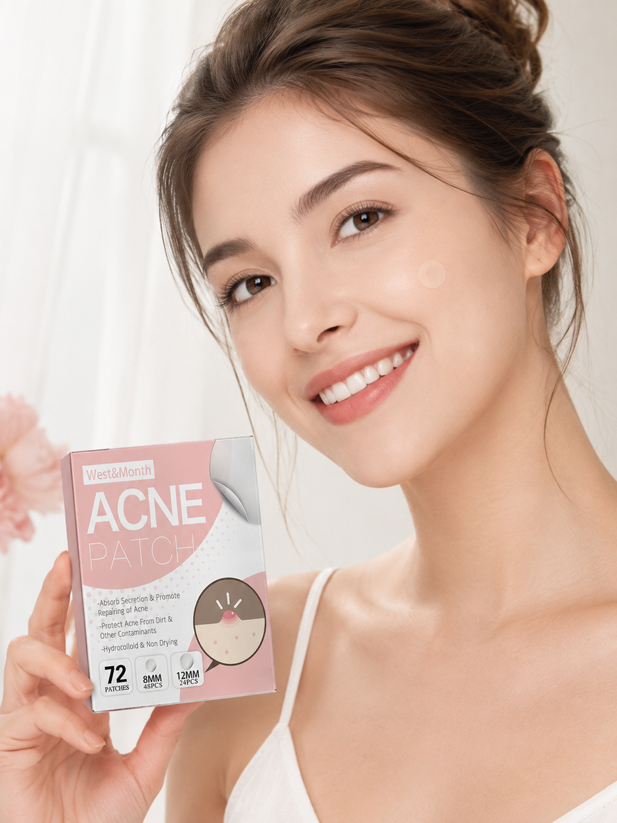 Invisible Acne Patches — Clear Breakouts Overnight Without Drying