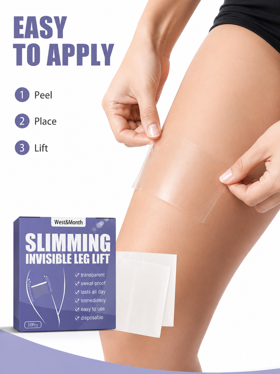 Invisible Leg Lift Strips — Instant Thigh Smoothing, All-Day Hold