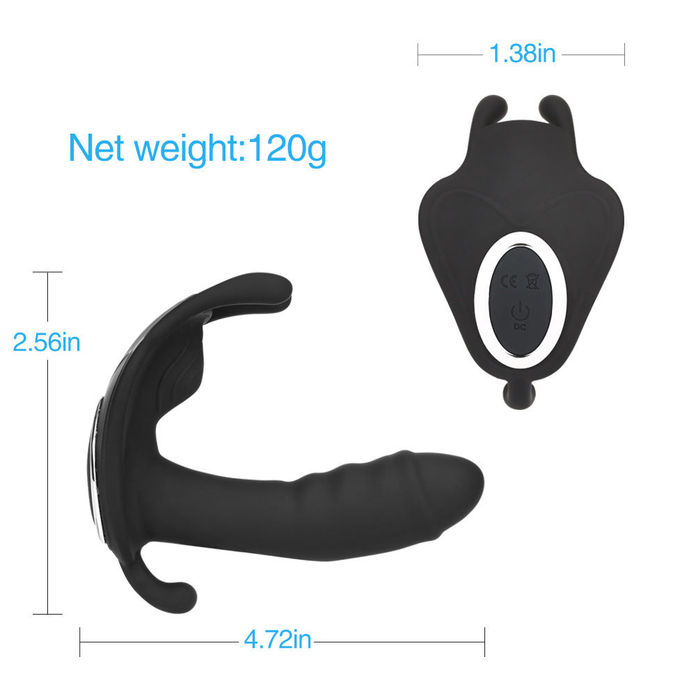 Wearable Butterfly Massager With Wireless Remote Control