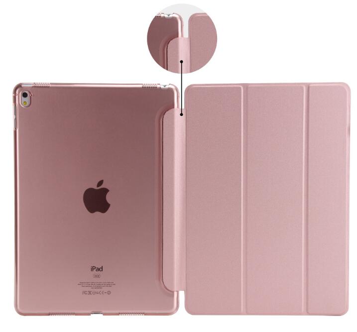 iPad 9.7 Case Slim Rose Gold with Stand & Auto Sleep