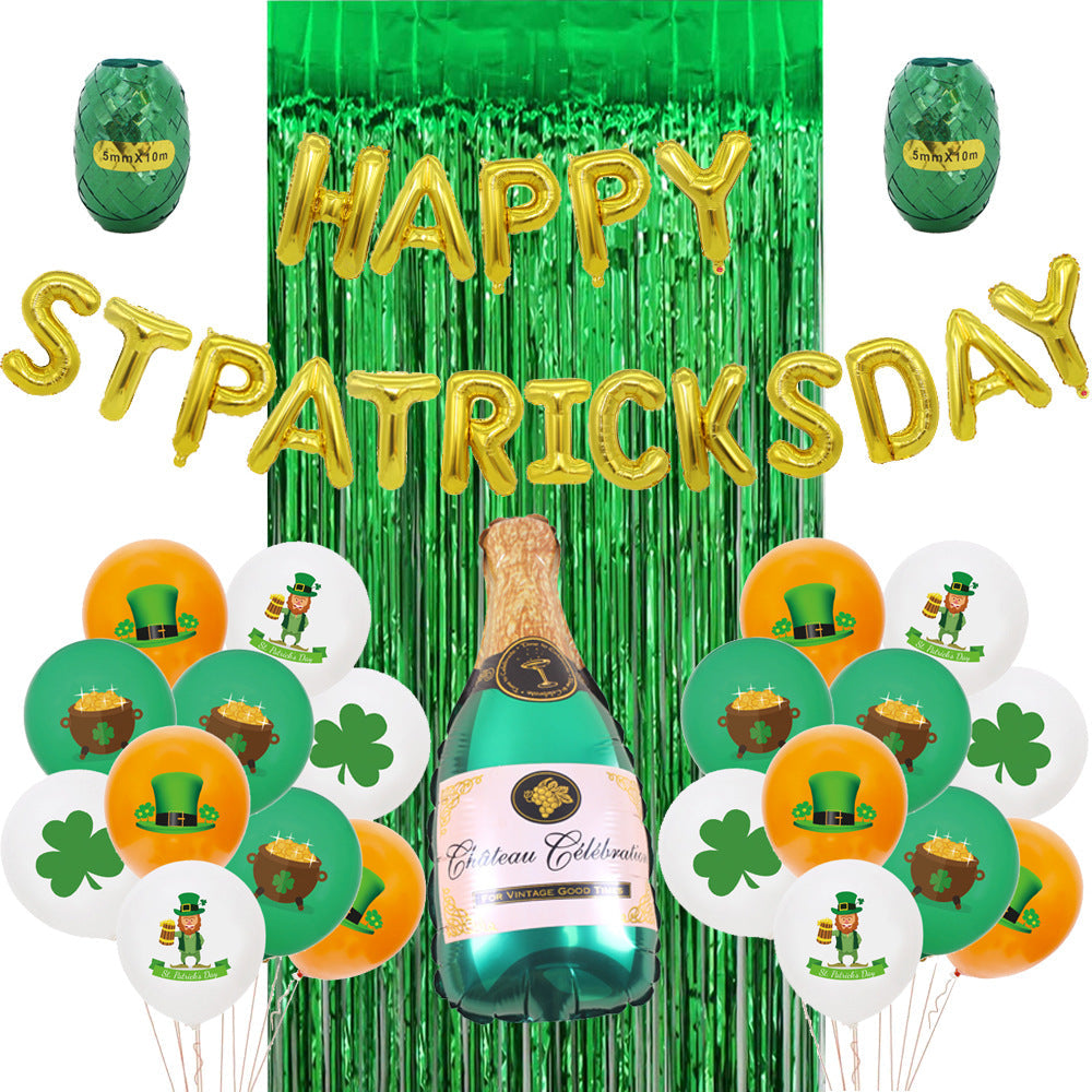 St. Patrick’s Day Balloons 26pc Festive Party Decor