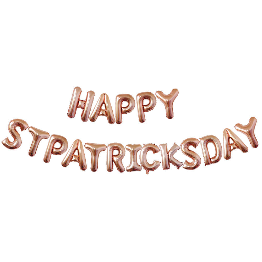 St. Patrick’s Day Balloons 26pc Festive Party Decor