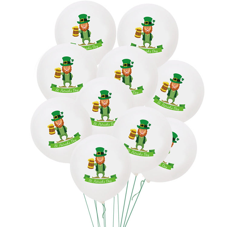 St. Patrick’s Day Balloons 26pc Festive Party Decor
