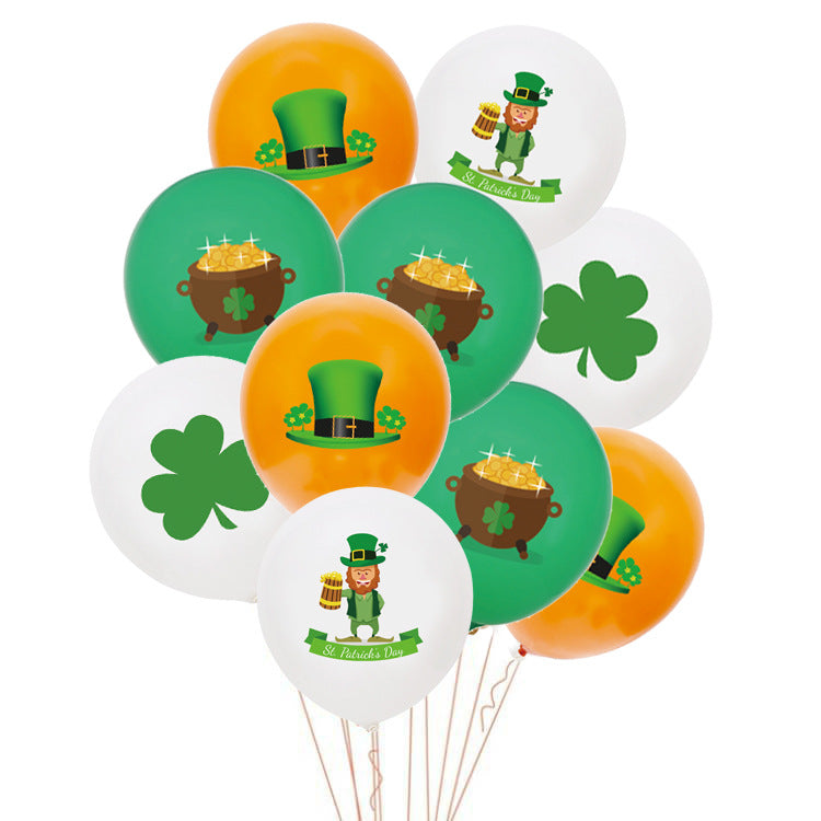 St. Patrick’s Day Balloons 26pc Festive Party Decor